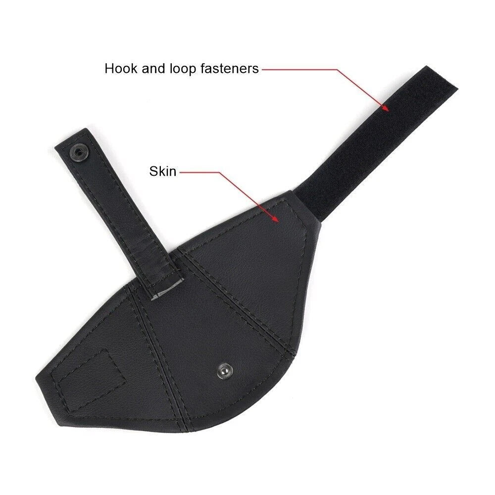 JDM Leather Bucket Seat Belt Guide for Car