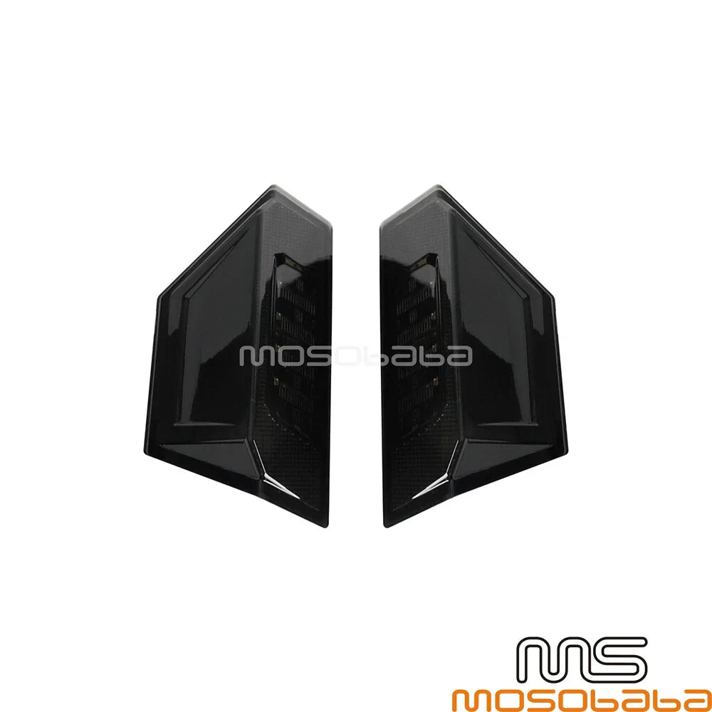Smoke Lens Rear Brake Tail Lights for Ranger XP 900, Ranger 1000, General 1000 (2013-2023)