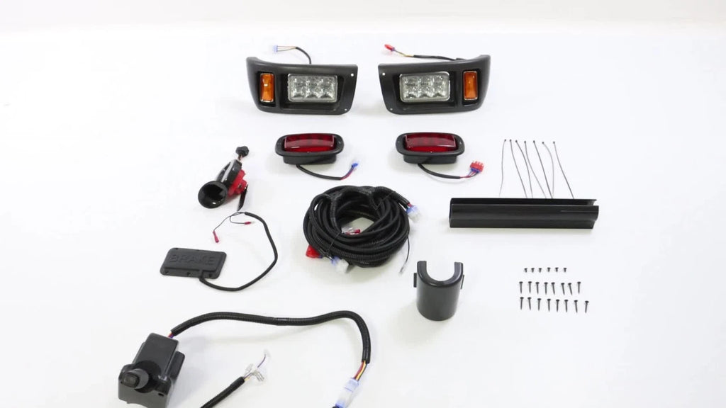 LED Headlight and Tail Light Kit for Club Car DS (1993–Present)