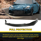 JDM Front Bumper Chin Lip for Nissan 350Z Z33 (2003–2005)