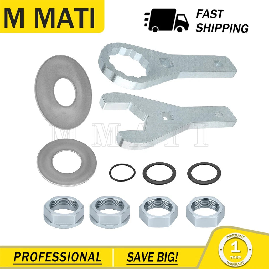 Set of 2 Rear Axle Nut Wrench Tool & Washer Kit for Honda TRX420 (2007–2013)