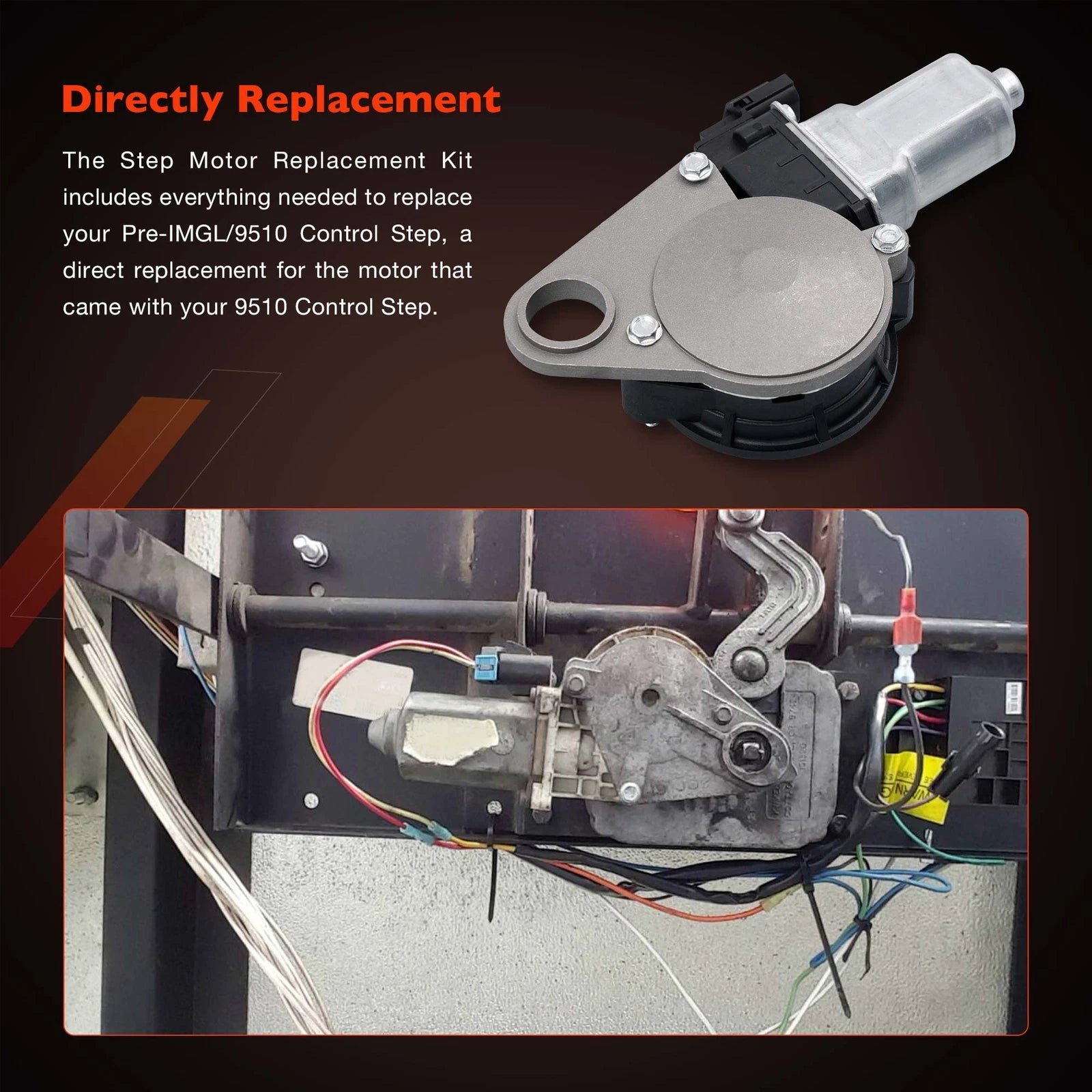 Replacement Kit for Lippert Kwikee Electric RV Stair Step (Pre IMGL)