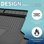 Flat Face Cargo Liner Rear Trunk Mat for Subaru Forester (2013–2018) TPE