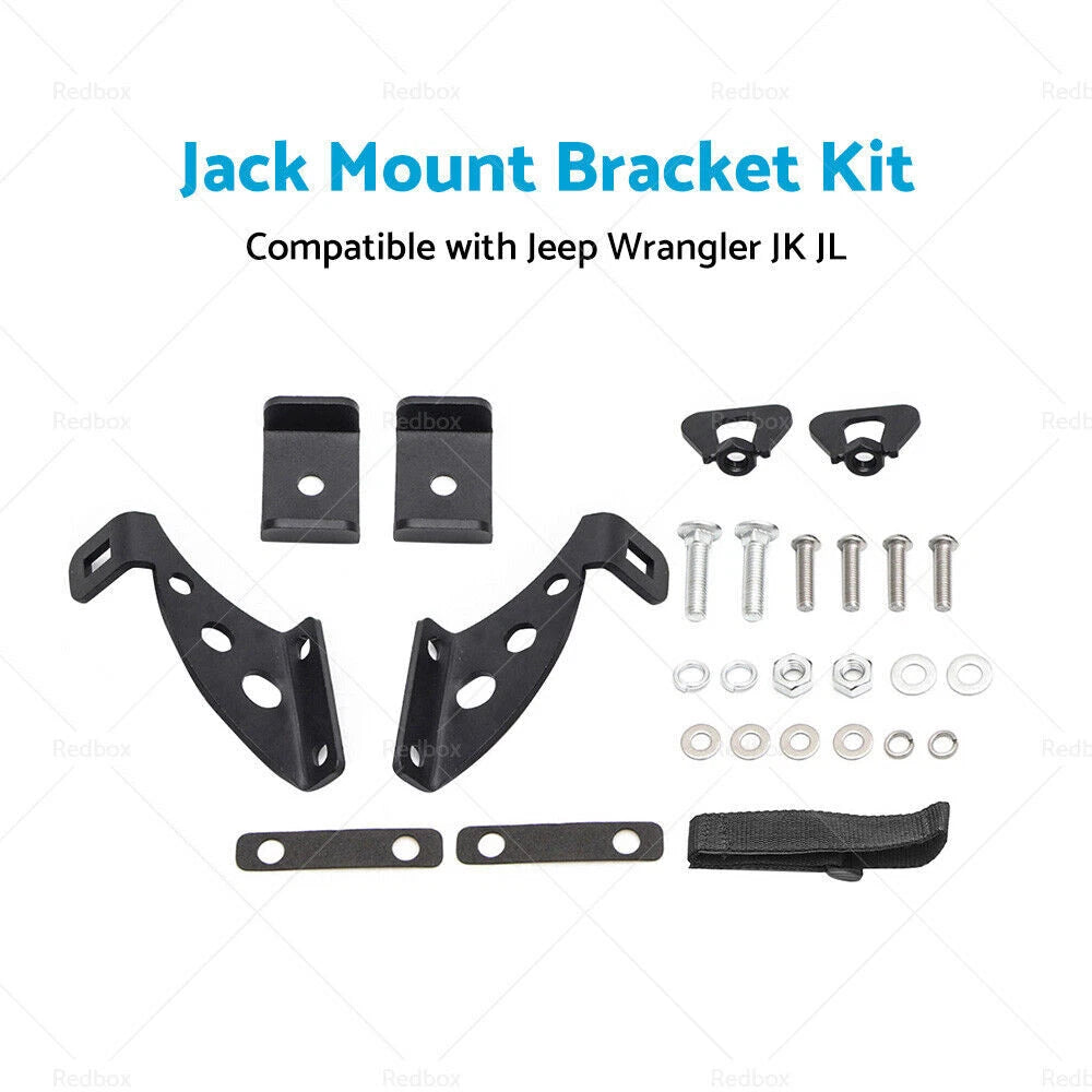 Jack Mount Bracket for Jeep Wrangler JK JL (2007–2018)