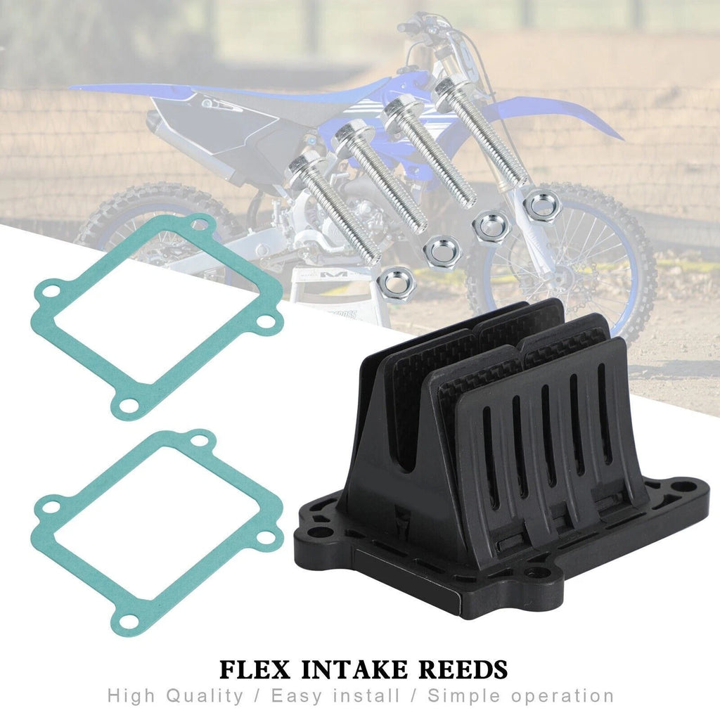 V4R04 Reed Valve Cage Block for Yamaha YZ125 (2005–2020)
