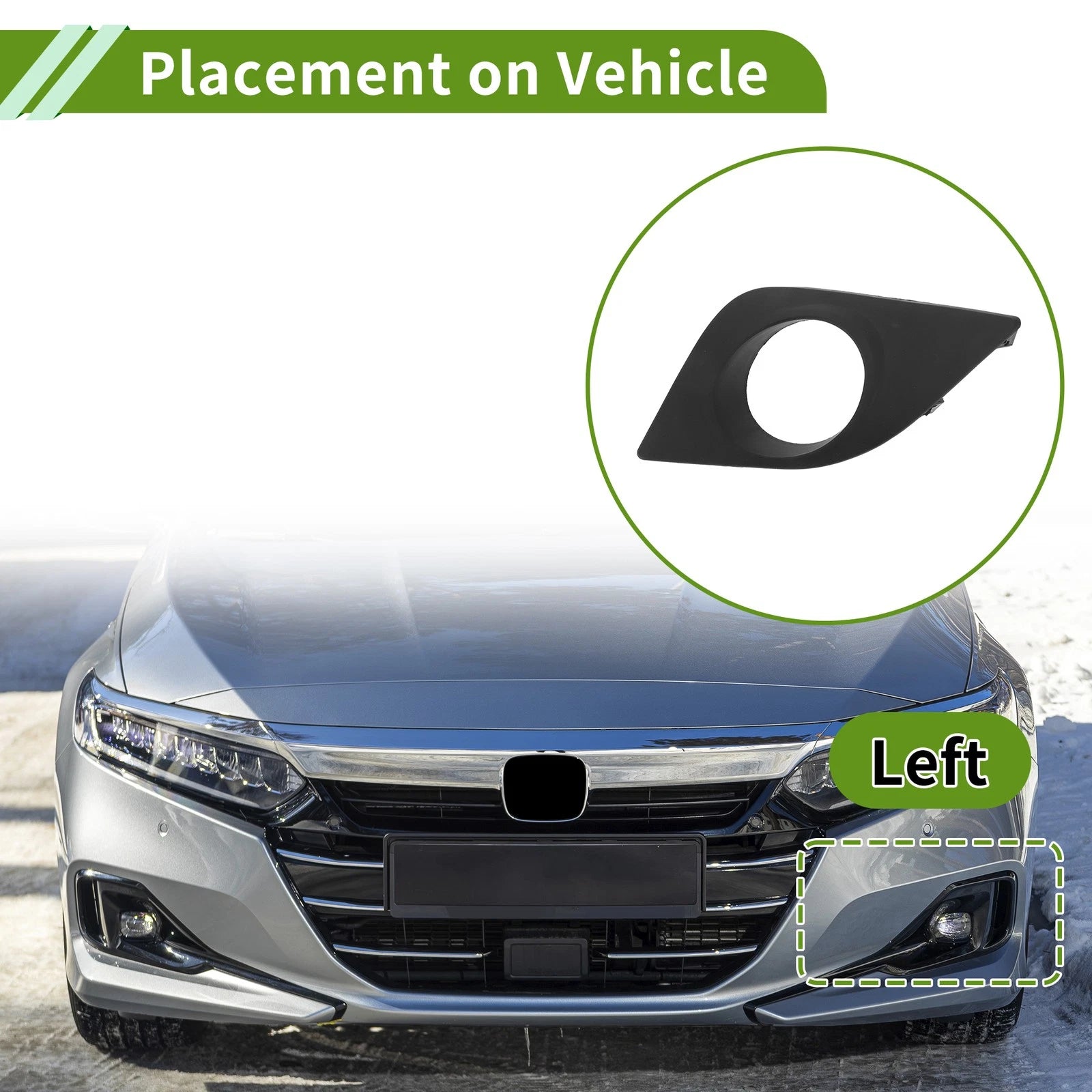 1 Pc Fog Light Grill for Toyota Corolla (2014–2016) No. 8148202330