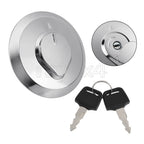 Fuel Gas Cap Tank Lock for Honda CM400T CM450A CM450C CM450E Silver Wing 650