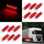12pcs LED Side Marker Clearance Lights for Peterbilt