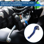Adjustable Brake Clutch Levers for Honda X11 (1999–2002) - Solid Blue