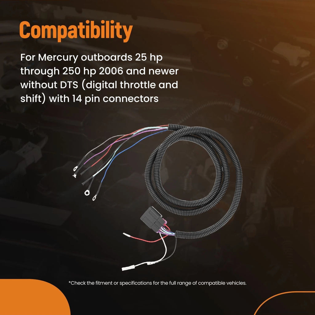 Analog Gauge Harness for Mercury Cruiser (892990A01)