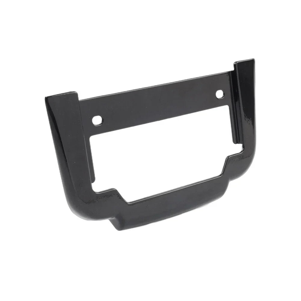 Black Rear License Plate Frame Mount for Harley Tri Glide Ultra Classic (11-23)