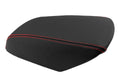 Leather Synthetic Console Armrest Cover for Ford Explorer (2011–2019) Red Stitch