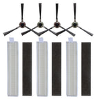 3 Filters & 4 Side Brushes for ECOVACS Ozmo Slim 11 (2019–2021)
