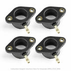 Intake Manifold Boots for Kawasaki Z 400 J Z 500 B Z 550 KZ 550 (1978–1983) 16065-1014