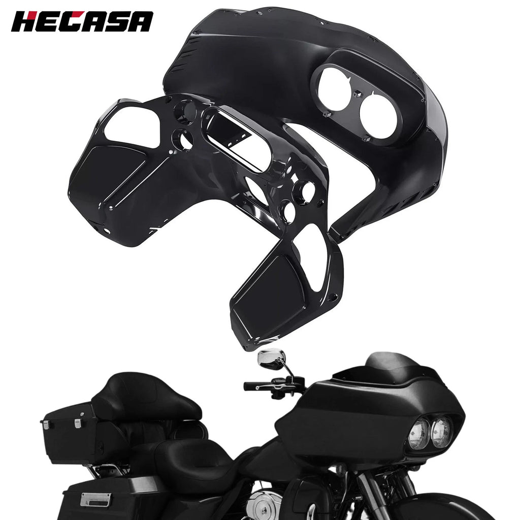 Inner & Outer Fairing for Harley Road Glide (1998–2013) - Vivid Black