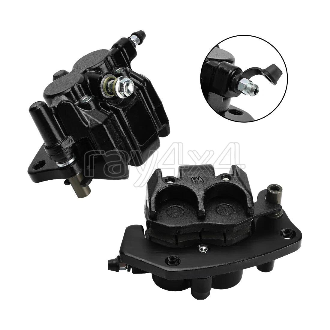 Set of 2 Front Brake Calipers for Kawasaki KAF820 Mule Pro FX FXT FX DX