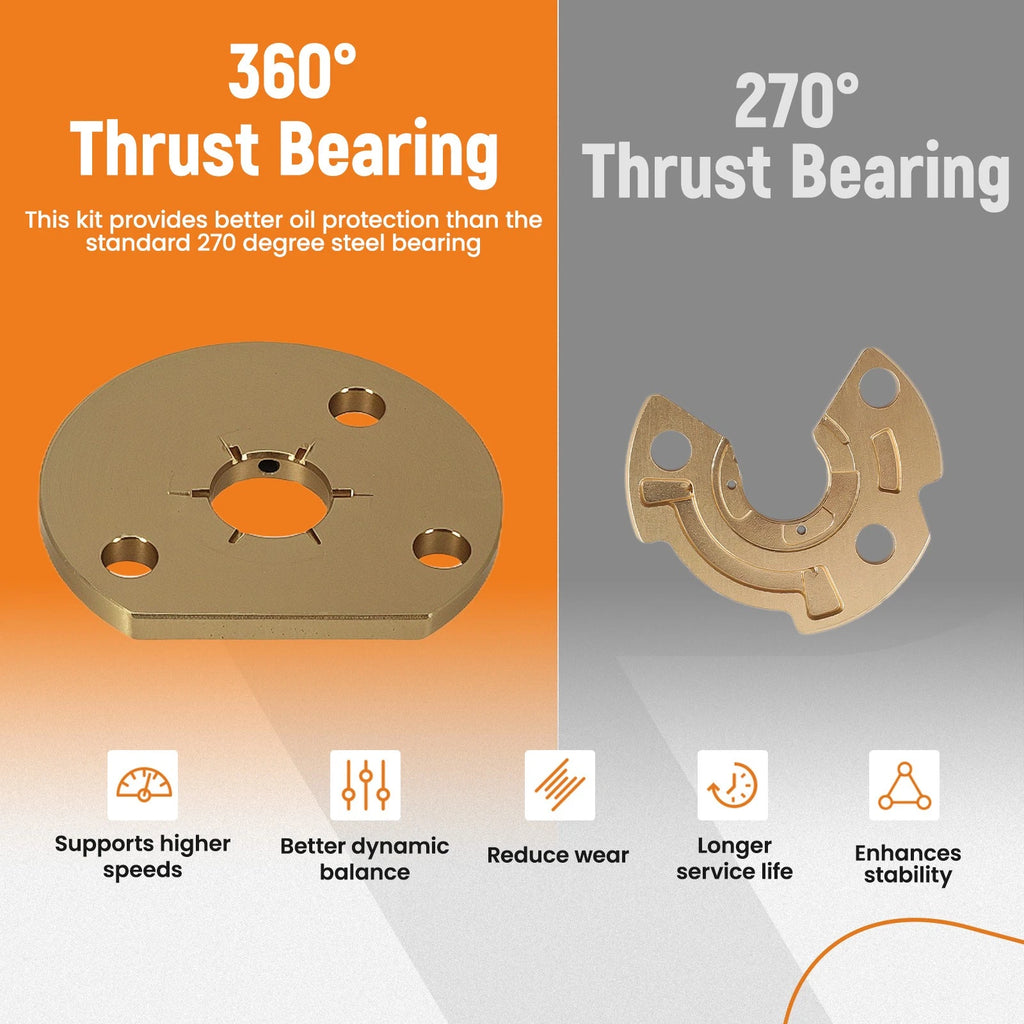 GT35 GT3582 Turbo Journal Bearings Turbocharger Repair Kit for