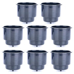 8Pcs Recessed Plastic Cup Holder with Drain Hole for Boat Truck Car