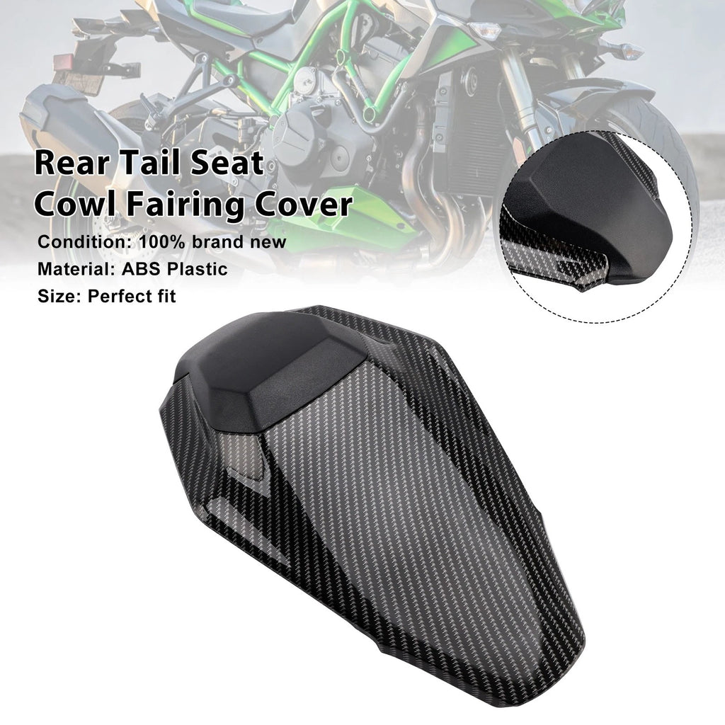 Rear Tail Seat Cowl Fairing Cover for Kawasaki Z900 Z900SE (2025–2026) Carbon