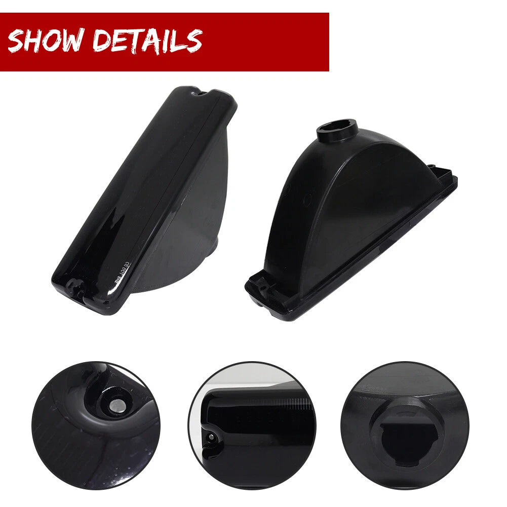 Smoked Front Turn Signal Light Housings Kit for Dodge D/W Series (1991–1993)