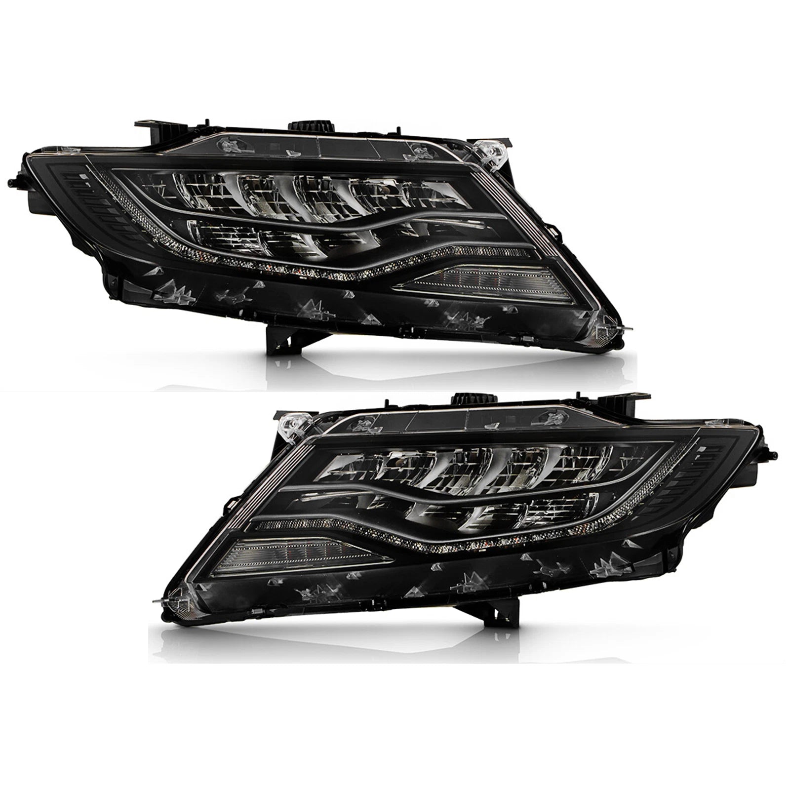 LED Headlight Set for Lincoln MKX (2016–2018) Left + Right Pair