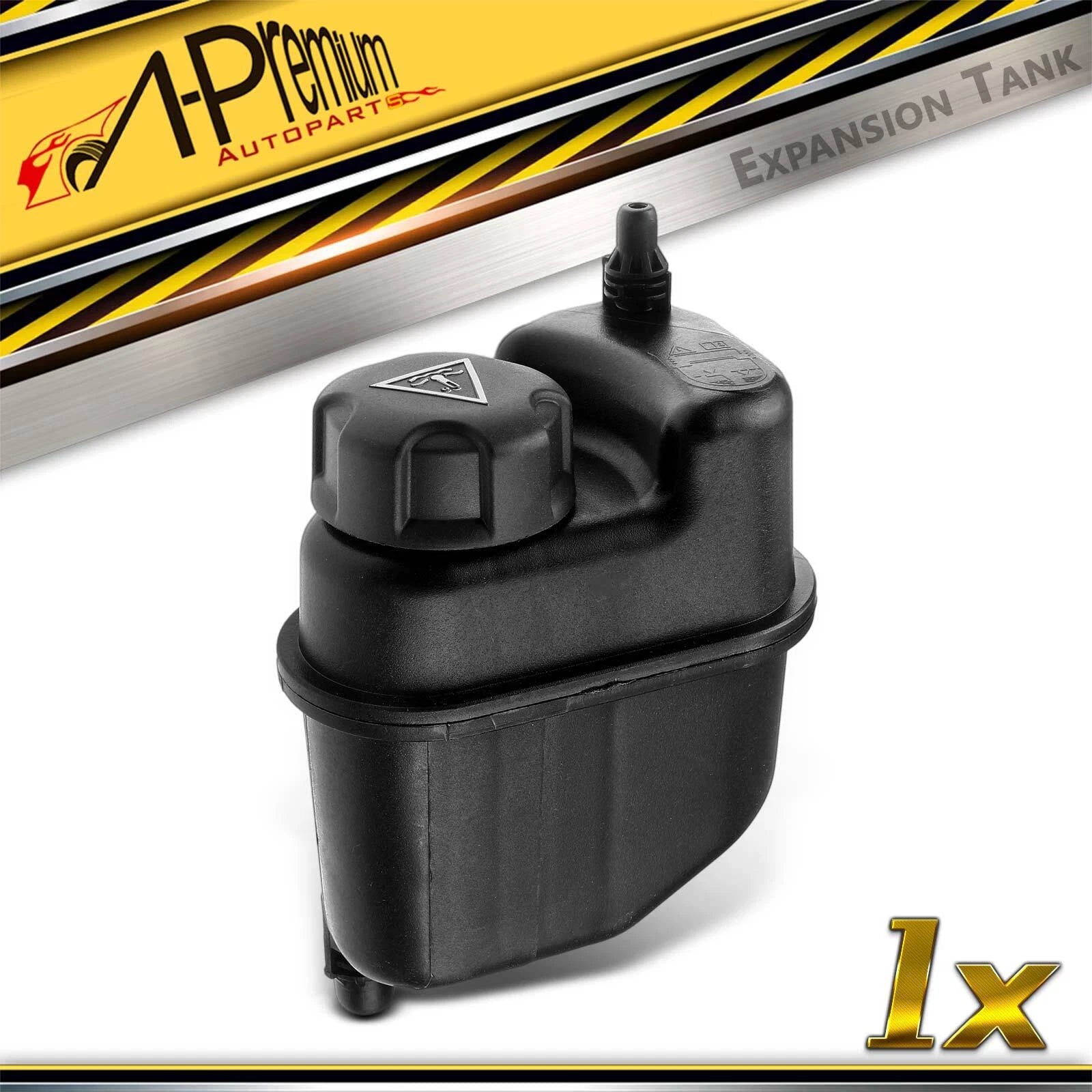 Engine Coolant Expansion Tank with Cap for BMW 340i 440i GT (2016–2020)