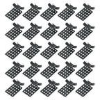 25 Pc Aluminum Heat Cable Roof Clip for Securing Heat Tape (Universal)