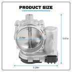 Throttle Body for Mercedes-Benz C300 E350 S450 GLE350 SLK350 S63 AMG (2013–2014)
