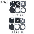 Set of 2 Carburetor Repair Kits for Zama RB-97 C1Q-S72 C1Q-S110 C1Q-S110A