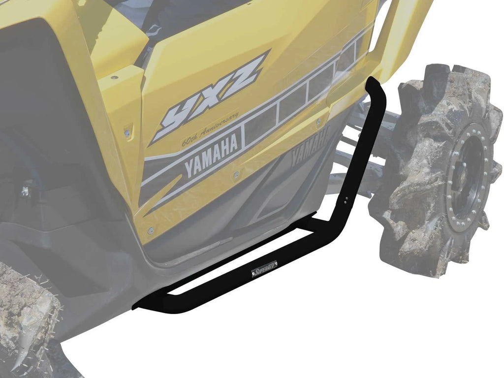 Heavy Duty Nerf Bars for Yamaha YXZ (2016–2023) - Rock Sliders, Wrinkle Black