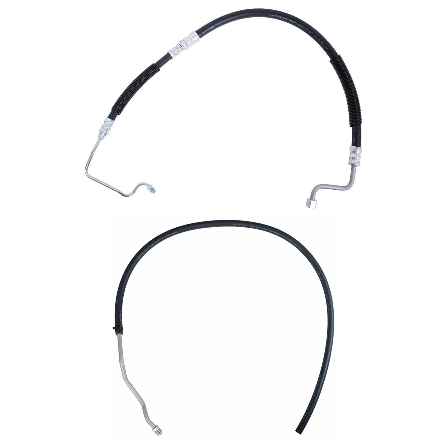 Sunsong Power Steering Pressure & Return Line Hose Kit for Comet Mustang (1964–1973)