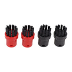 Set of 4 Brush Nozzles for Karcher Steam Cleaner SC1 SC2 SC3 SC4 SC5