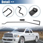 Hood Safety Latch Catch Rod and Retainer Clip Kit for Dodge 1500 2500 (2014–2023)