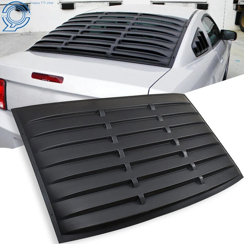 Rear Window Louver Sun Shade Cover for Ford Mustang GT V6 V8 (2005–2014)