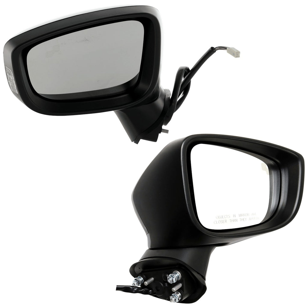 Heated Side Mirrors Set of 2 for Mazda Sedan