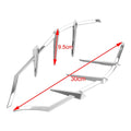 Chrome Mid-Frame Air Deflectors Trims for Road Street Electra Glide (2009–2023) #8