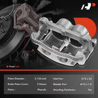 Front Left Brake Caliper with Bracket for Ford F-150 (2009-2014)