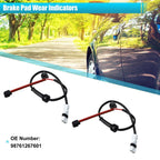 2 x Rear Disc Brake Pad Wear Sensors for Porsche Cayman Boxster (2005-2012)