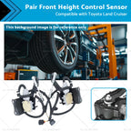Pair Front Height Control Sensors for Toyota Land Cruiser J100 J105 (1998–2007)