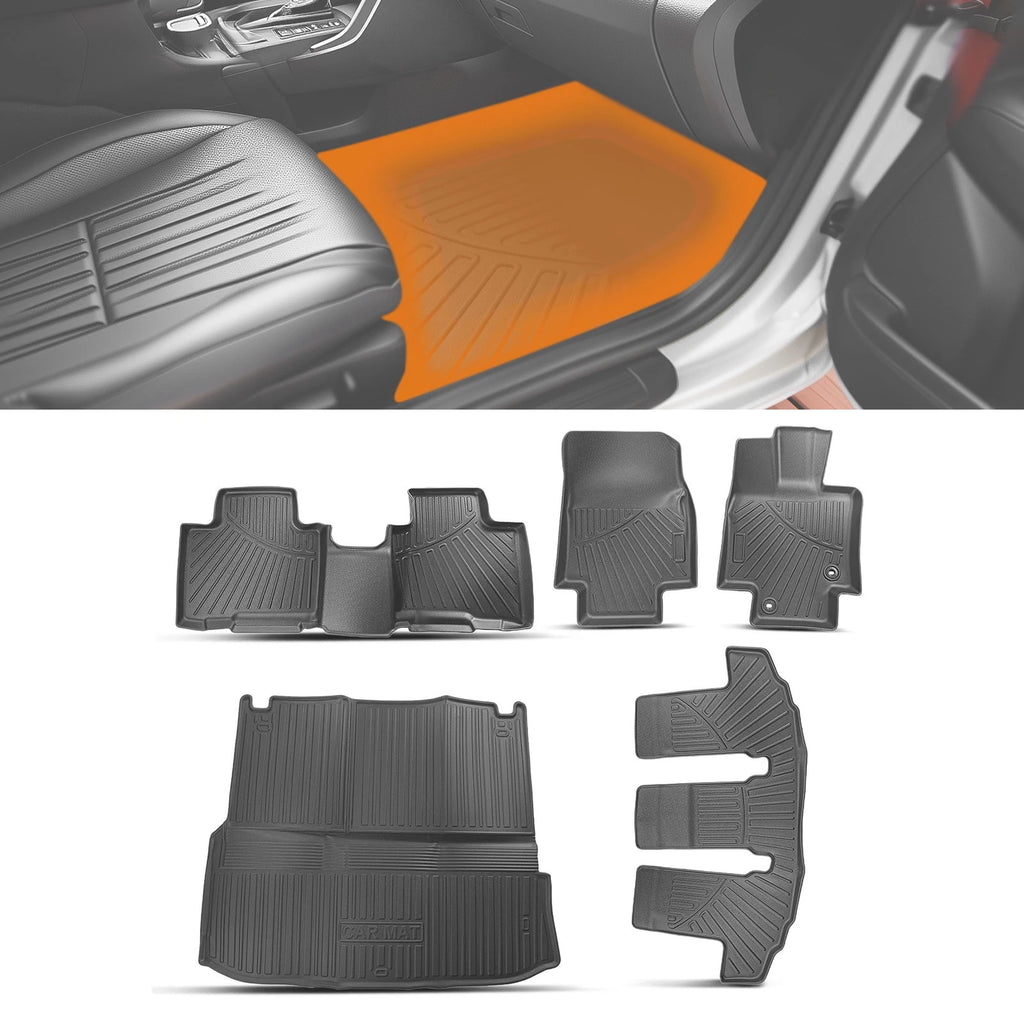 3D Molded Floor Mats & Cargo Liner for Toyota Highlander (2020–2025)