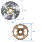 Live Rear Axle Kit for Go Kart ATV (1.2"x 32")