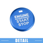 Ignition Button Cover Decal for Ford Mustang (2015–2021) Blue