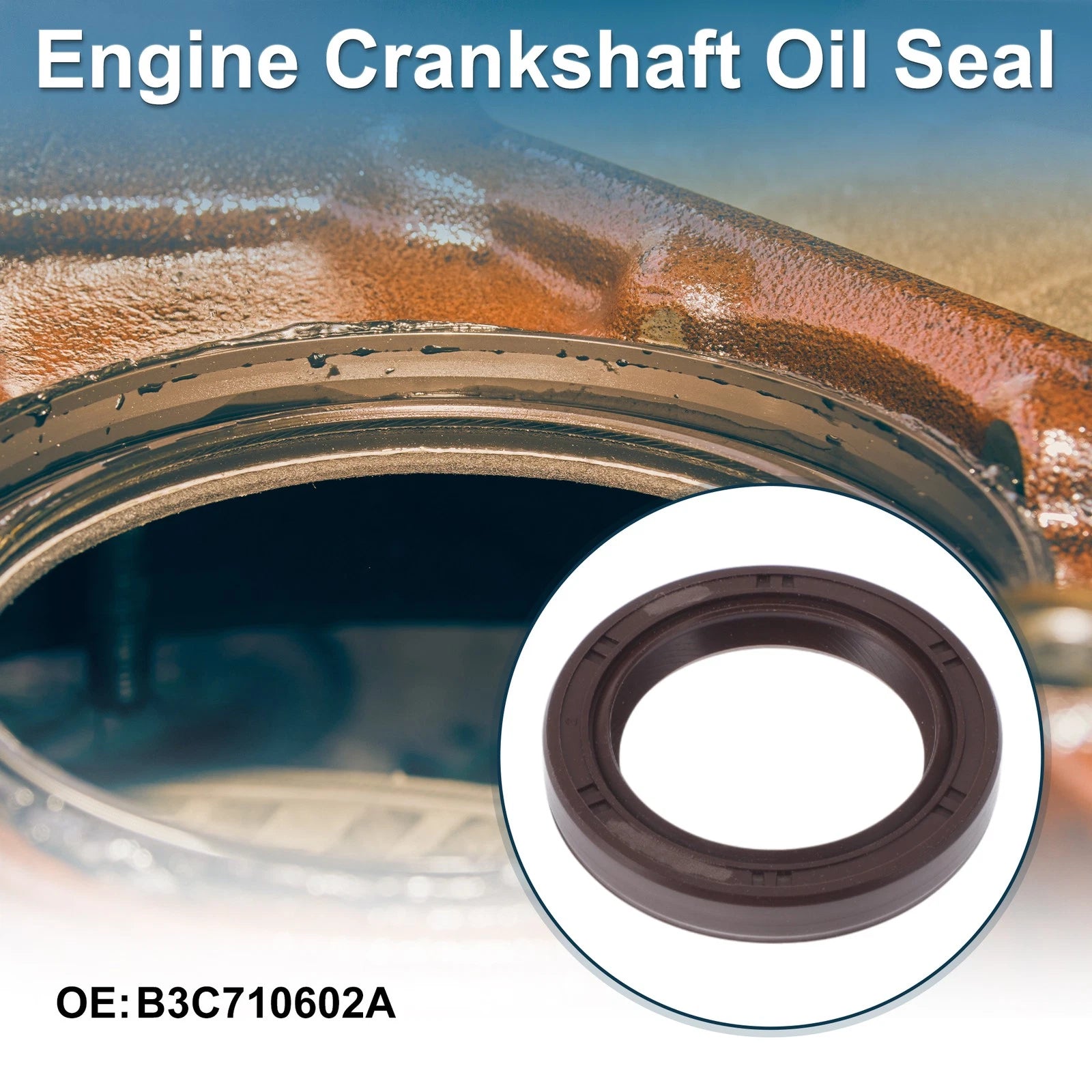 Front Crankshaft Oil Seal for Mazda 323 (1989–2004) No.B3C710602A
