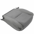 Driver Side Bottom Seat Cover for Toyota Tacoma (2005-2015) Gray Cloth