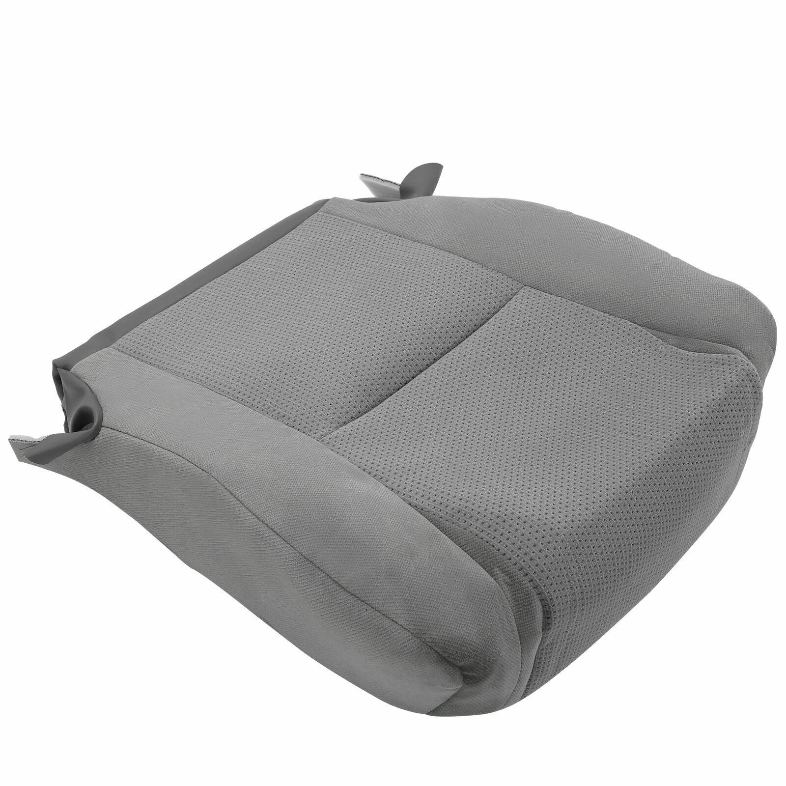 Driver Side Bottom Seat Cover for Toyota Tacoma (2005-2015) Gray Cloth