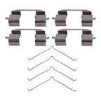 4X Brake Caliper Set Front Rear for Honda Element (2003–2011) 19B2589 19B2588 19B2662