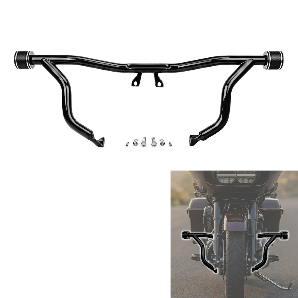 Front Engine Guard Crash Bar for Harley Touring Street Road Glide (2014–2026)