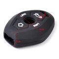 Key Shell Silicone Protective Cover Case for BMW E81 E46 E38 X3 X5 Z3 Z4