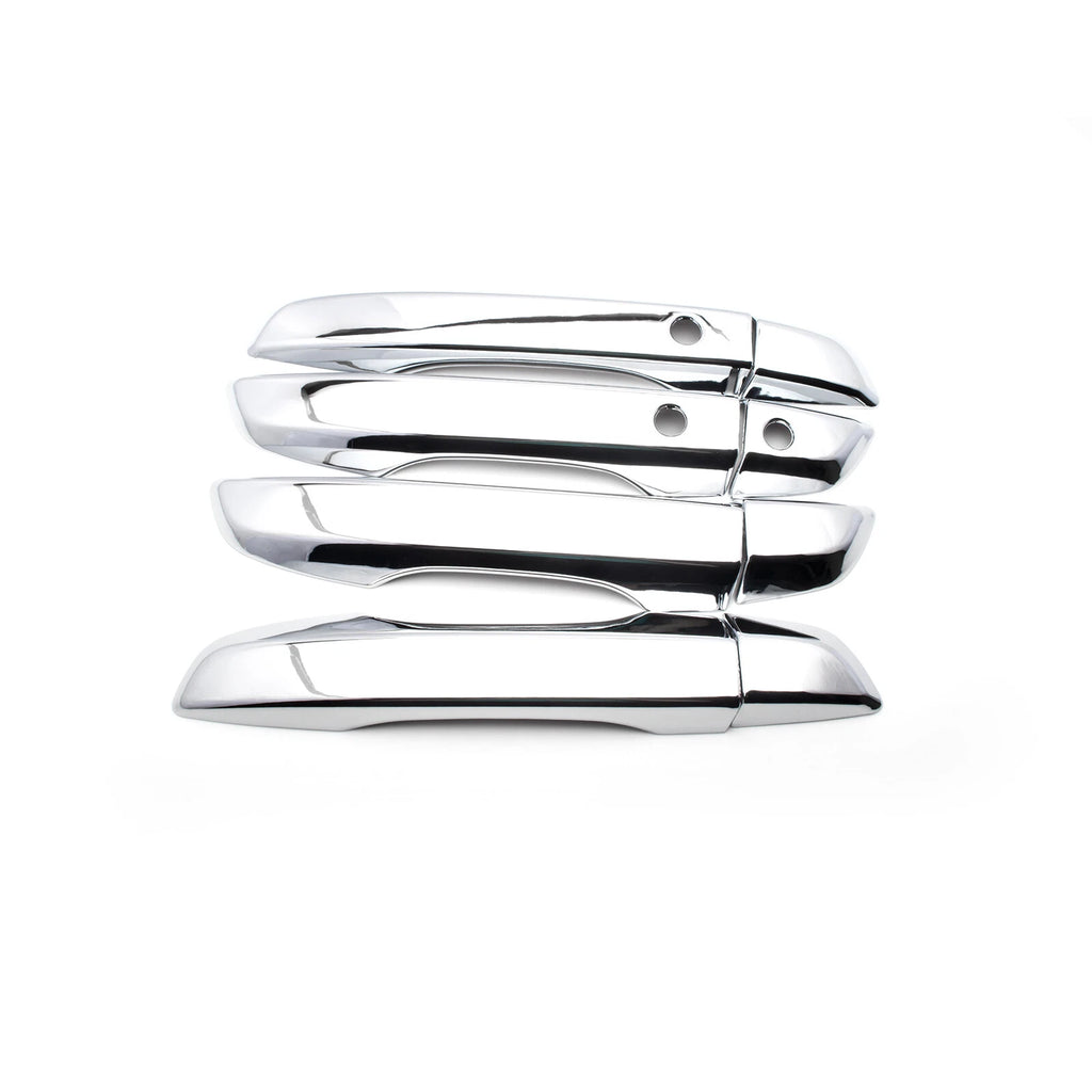 Chrome Door Handle Smart Keyhole Strip Overlay Moulding for Honda Civic (2016-2021)