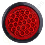 8pcs 24V 4" LED Side Marker Trailer Clearance Tail Lamps for
